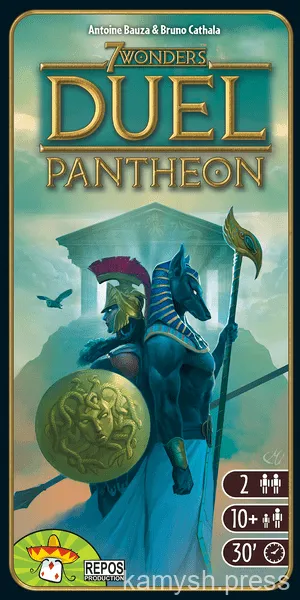 9. 7 Wonders Duel: Pantheon
