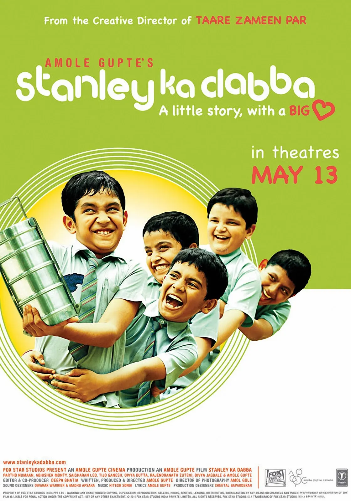 23. Stanley Ka Dabba (2011)