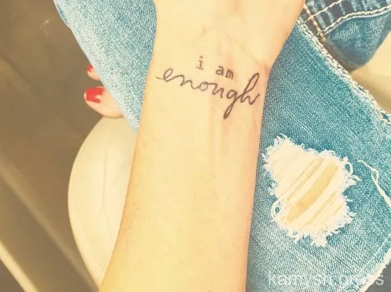 28. &laquo;I Am Enough&raquo;