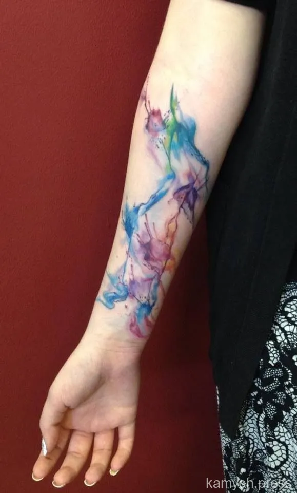 61. Абстрактные цветовые пятна