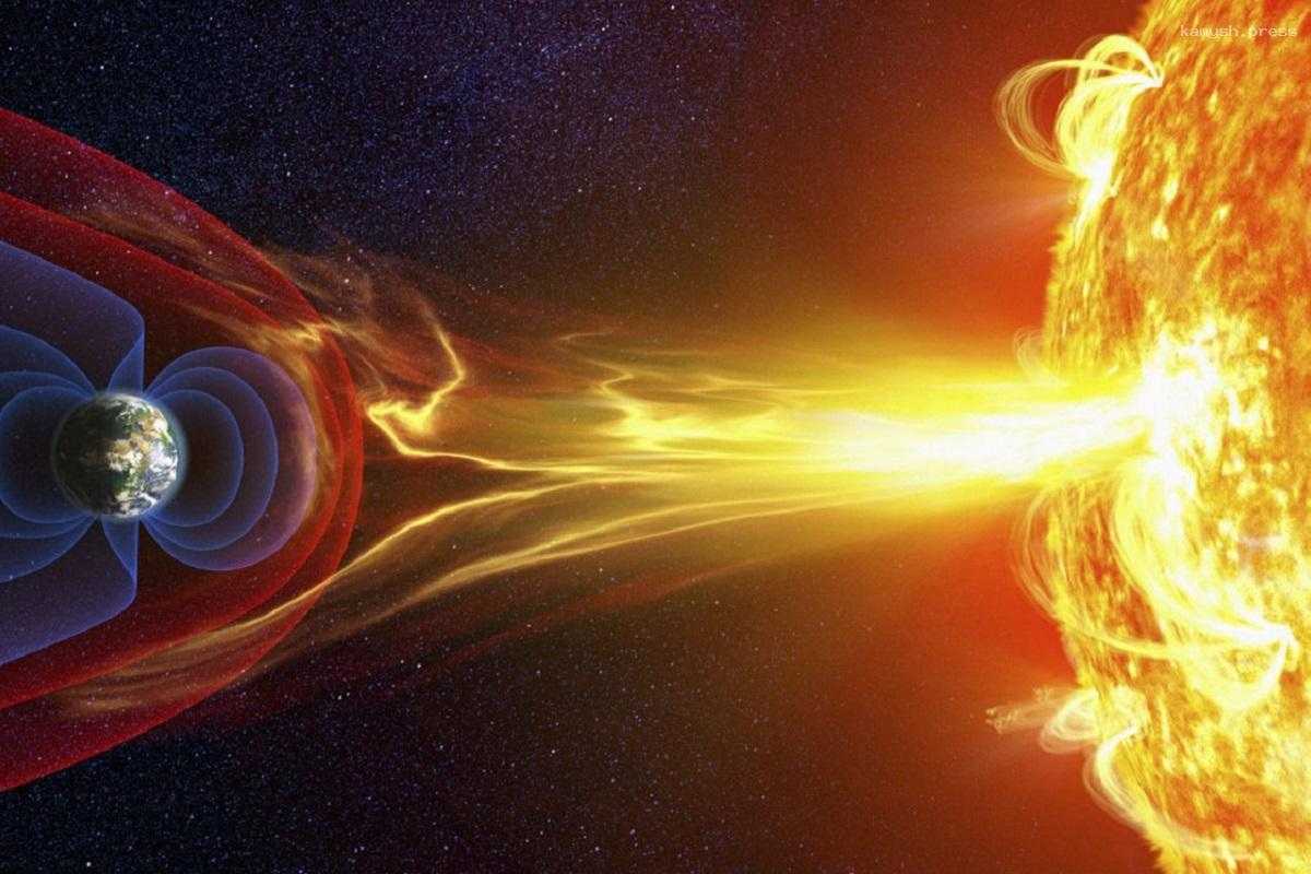 Глубоководные детекторы отметили последствия минувшей солнечной бури, магнитные аномалии наблюдались на глубине 2,7 км