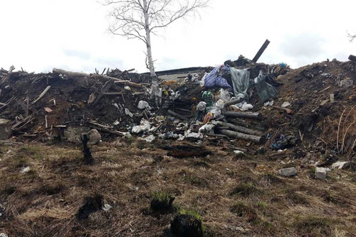 В Амурской области с территории в один гектар убрали свалку