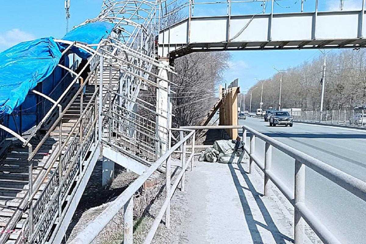 В Новосибирске за 13 млн рублей до конца лета создадут антивандальный мост