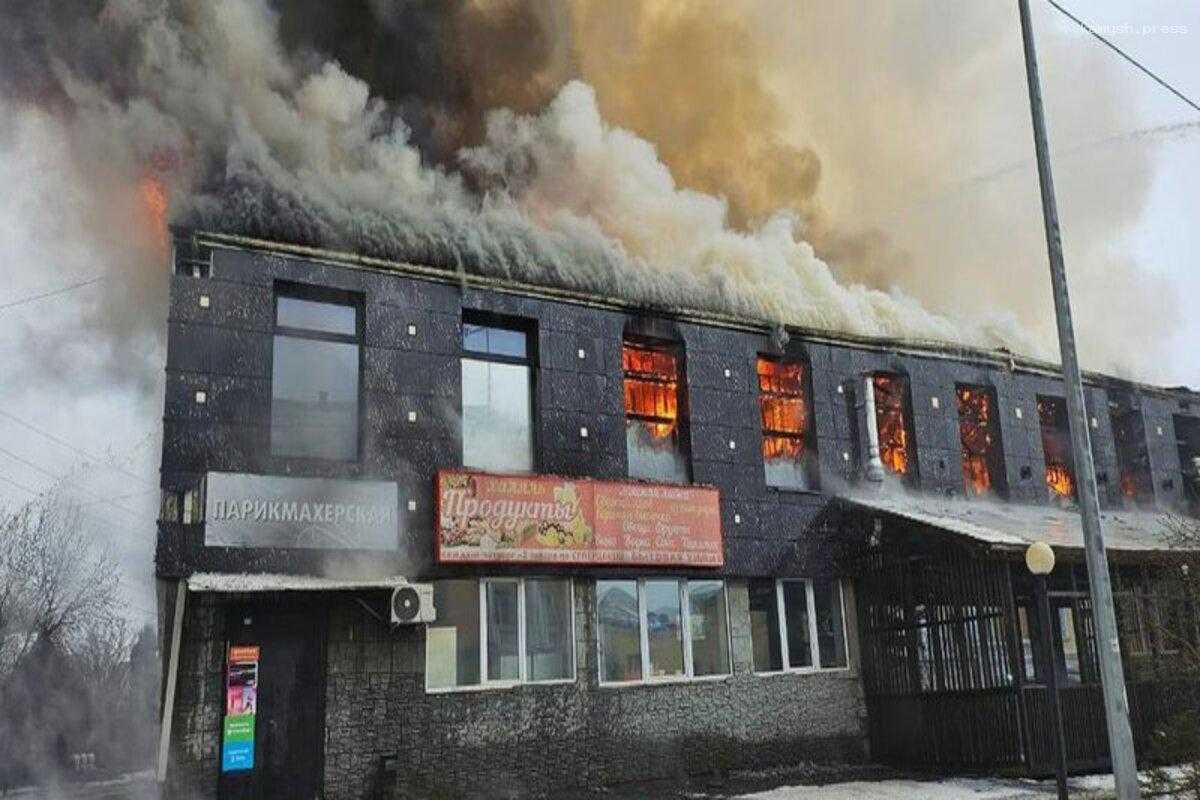 В Нижнем Тагиле произошел масштабный пожар