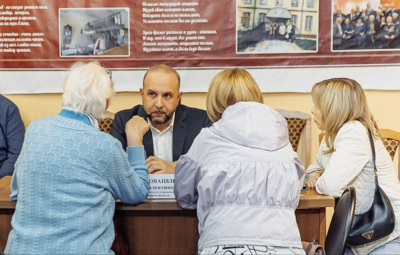 Администрация Орехово-Зуевского округа провела выездной прием в Ликино-Дулеве