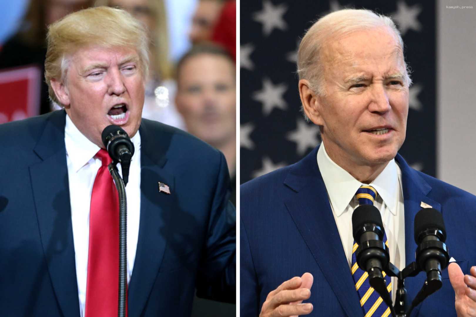 Байден и Трамп договорились провести дебаты 27 июня