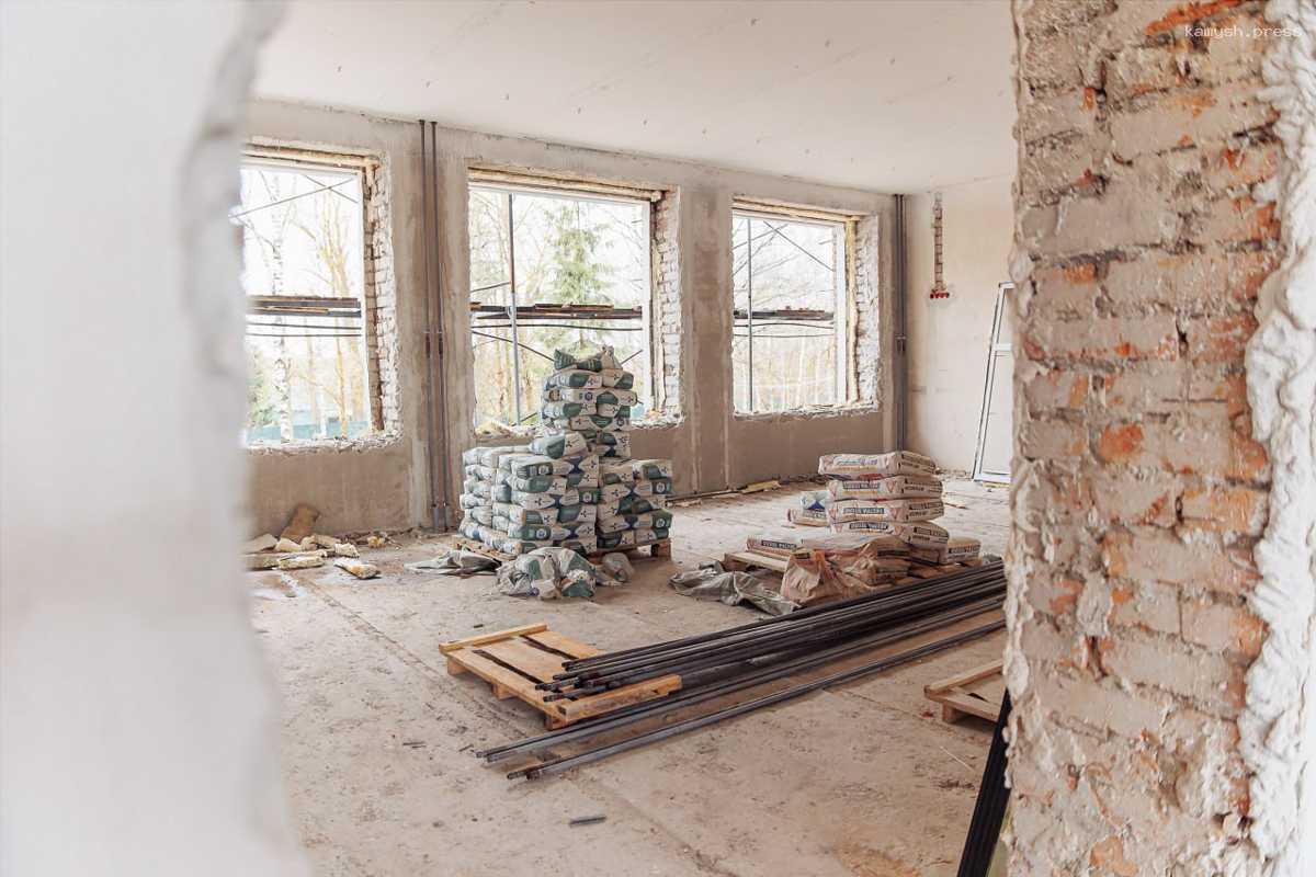 В Орехово-Зуевском г.о. продолжается капремонт четырех образовательных учреждений