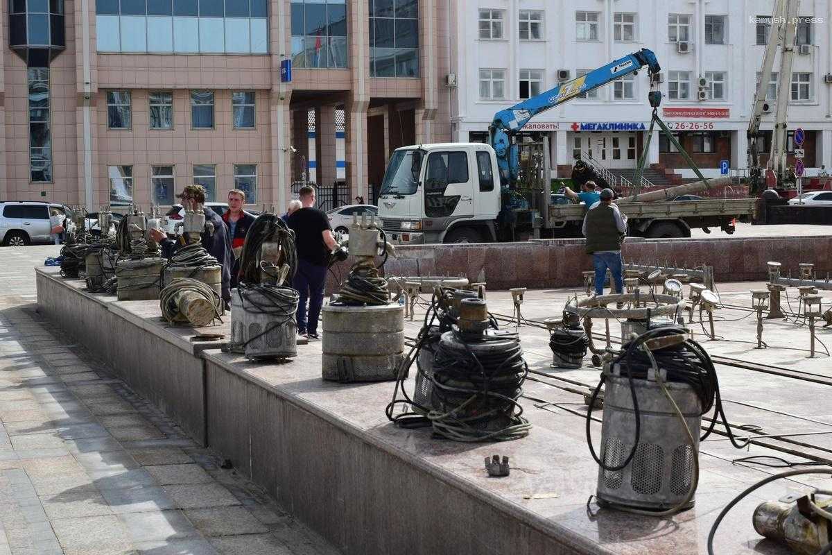 Сезон фонтанов в Тамбове начнется в конце апреля