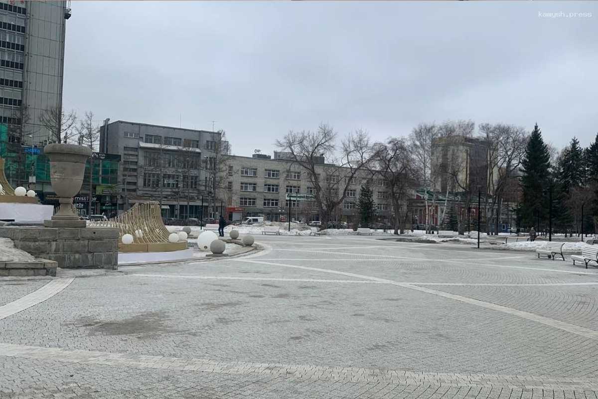 В Новосибирске с потеплением продолжится благоустройство Первомайского сквера