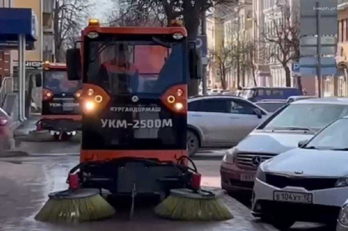 Одна из новых машин спецтехники не прошла тест-драйв на улицах Йошкар-Олы