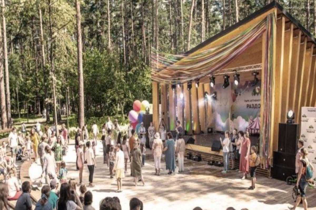 В Клину продолжат благоустраивать парк «Талицкий лес»