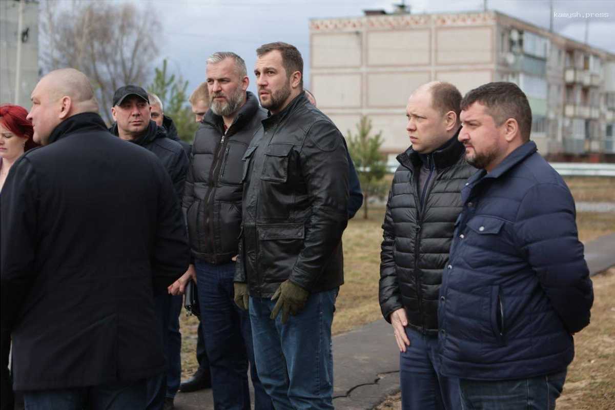 Михаил Собакин проверил содержание территорий в Стремилове в г.о. Чехов