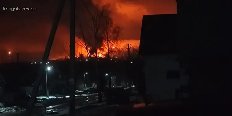 Ночью нефтебазу в Кстово Нижегородской области поразили беспилотники ГУР – СМИ