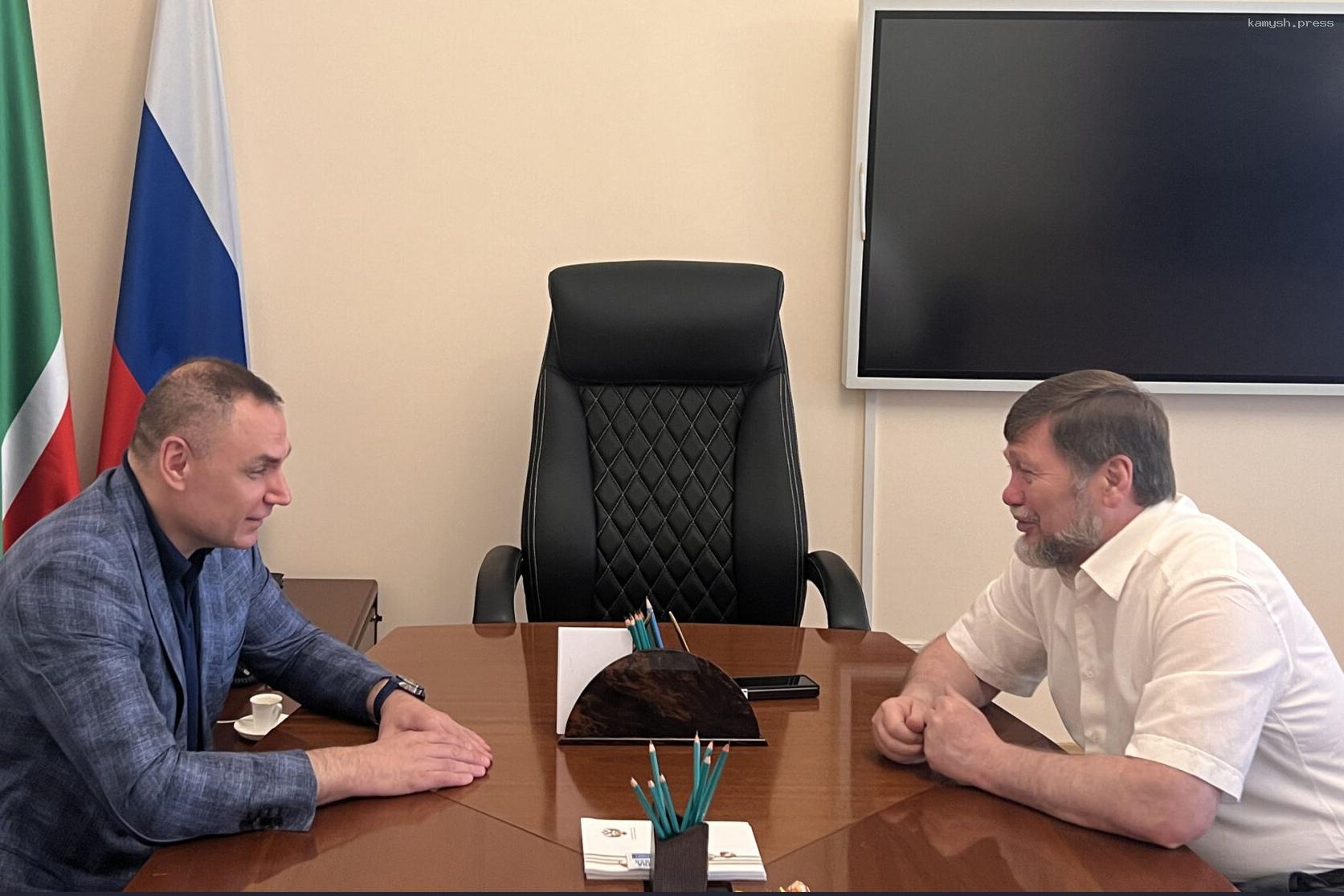 Состоялась рабочая встреча Зайцева с первым замминистра спорта РФ Байсултановым