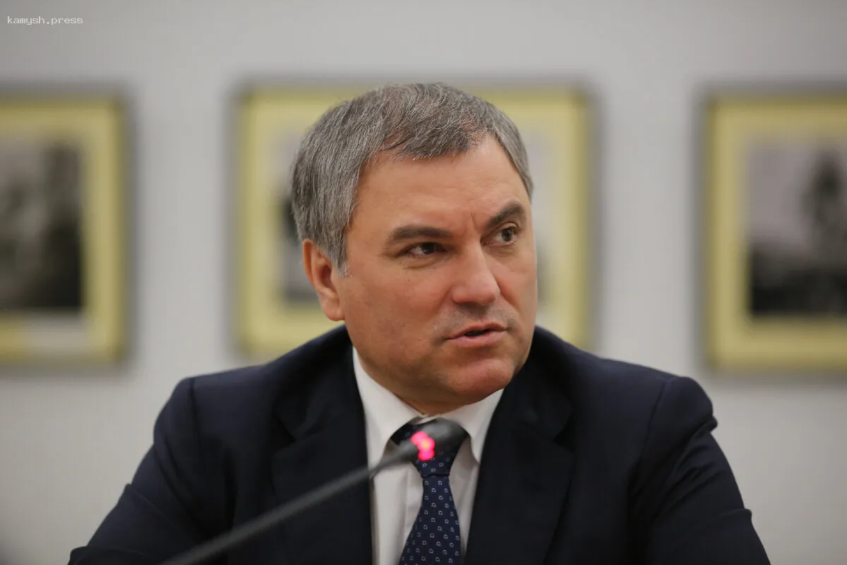 Спикер Госдумы Володин рассказал, кто разрушил мировую стабильность