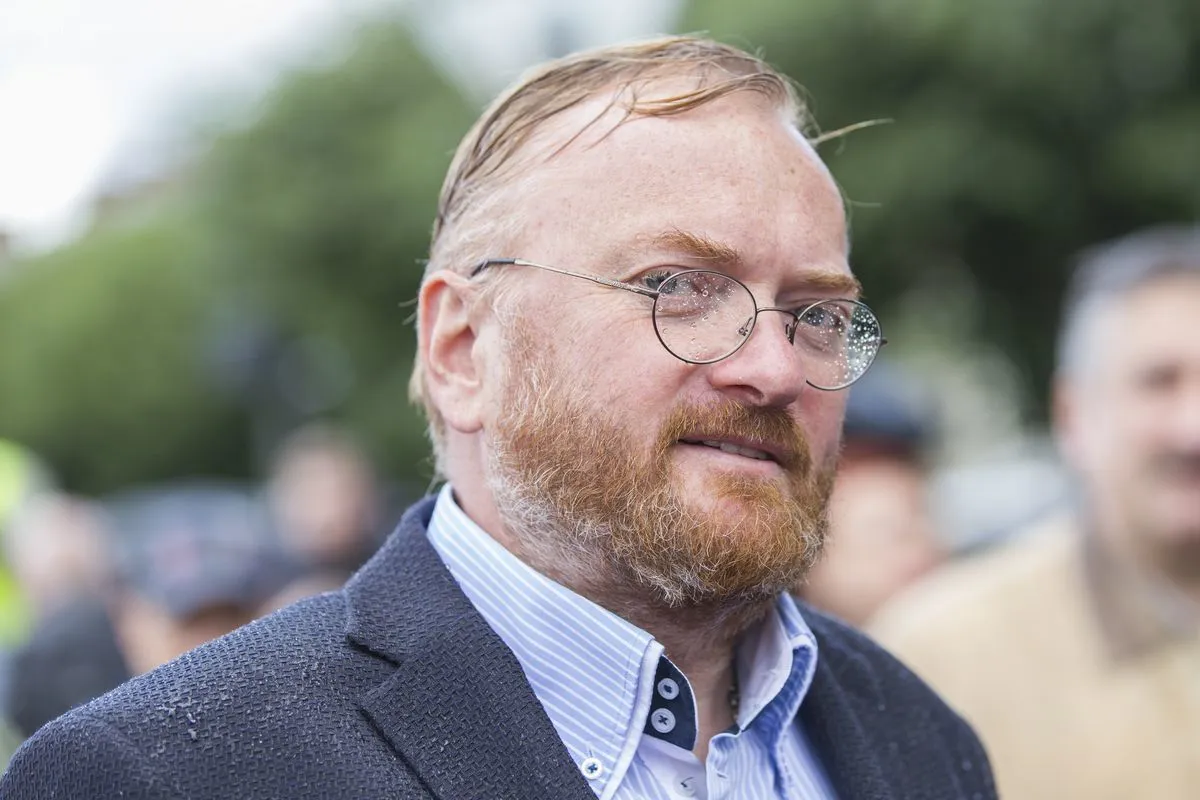 Депутат Госдумы РФ Виталий Милонов требует приравнять грязнуль и вонючек к хулиганам