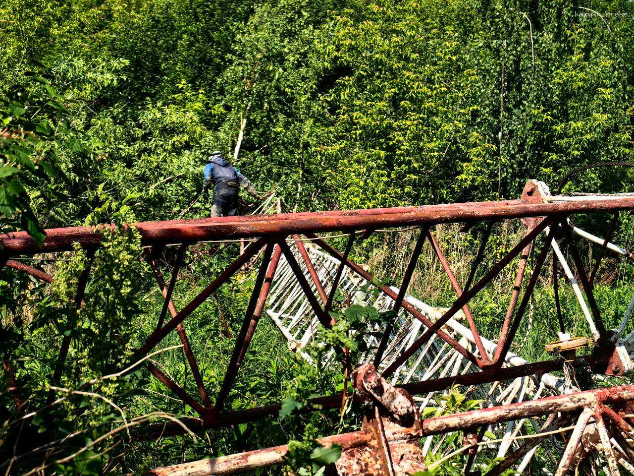 В Чебоксарах пропала старая радиомачта