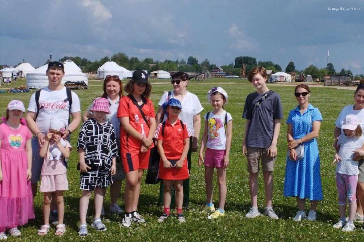 Воспитанники центра «Пушкинский» познакомились с жизнью кочевников в этнопарке