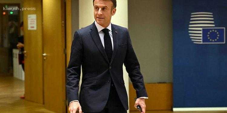 Макрон назвал условия для признания Палестинского государства Францией