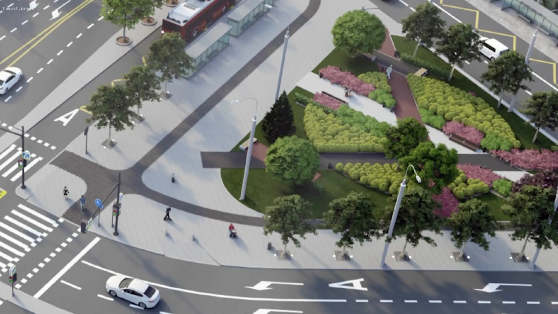 В Иванове в новой схеме центральных проспектов будет меньше островков