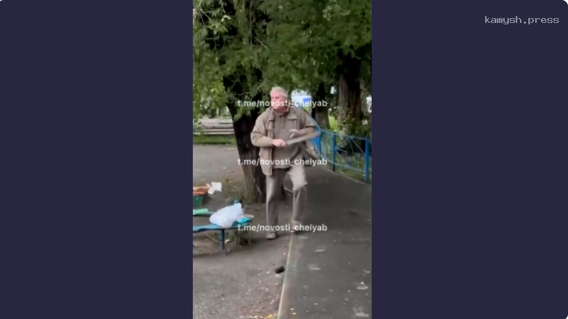 Челябинский «мачете-бой» кидался на людей, отдыхавших во дворе дома