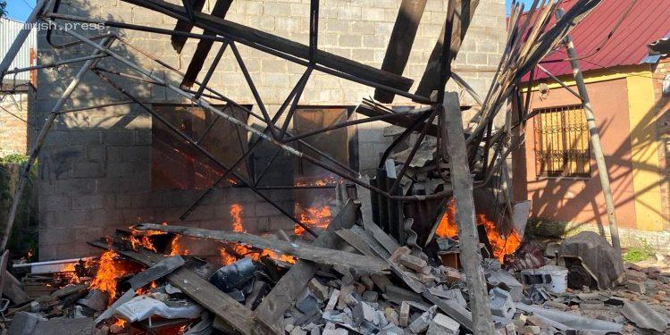 В ОВА рассказали о последствиях ночного и утреннего обстрелов Днепропетровской области (ФОТО)