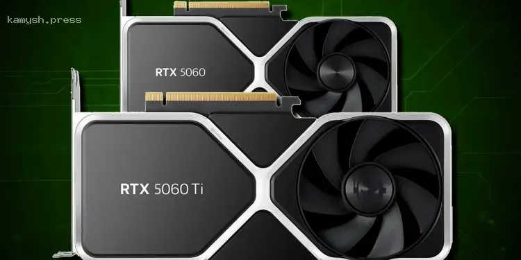 СМИ узнали сроки выхода, характеристики и стоимость видеокарт RTX 5060 и 5060 Ti