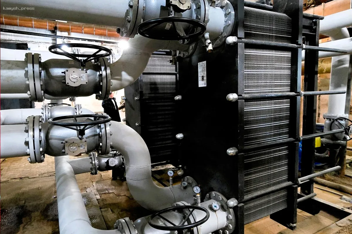 В Пушкинском округе Красноармейска обновляют пять центральных тепловых пунктов