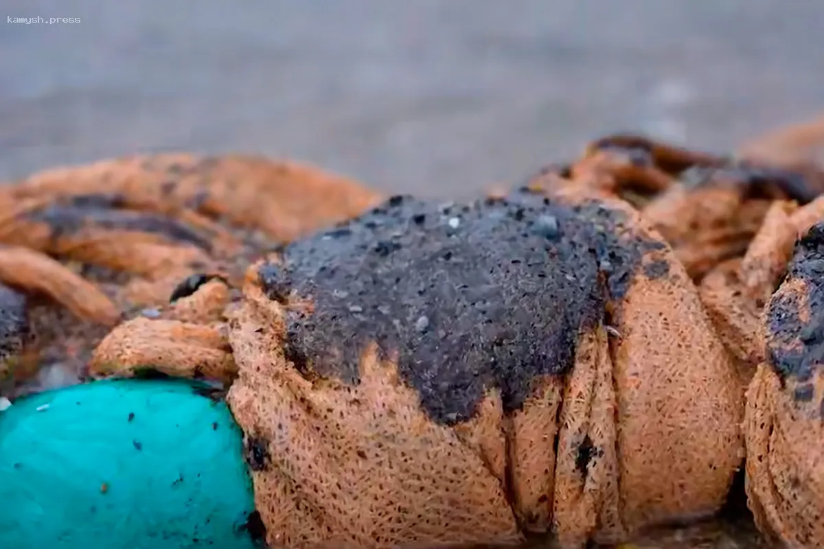 В Анапе испытывают полипропиленовые системы для ликвидации мазутных разливов