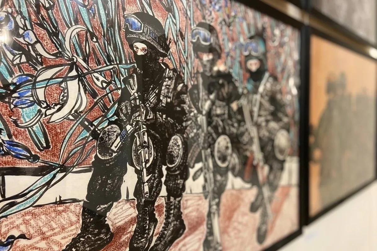 Выставка картин «Рубеж» проходит в Донецке и Мариуполе