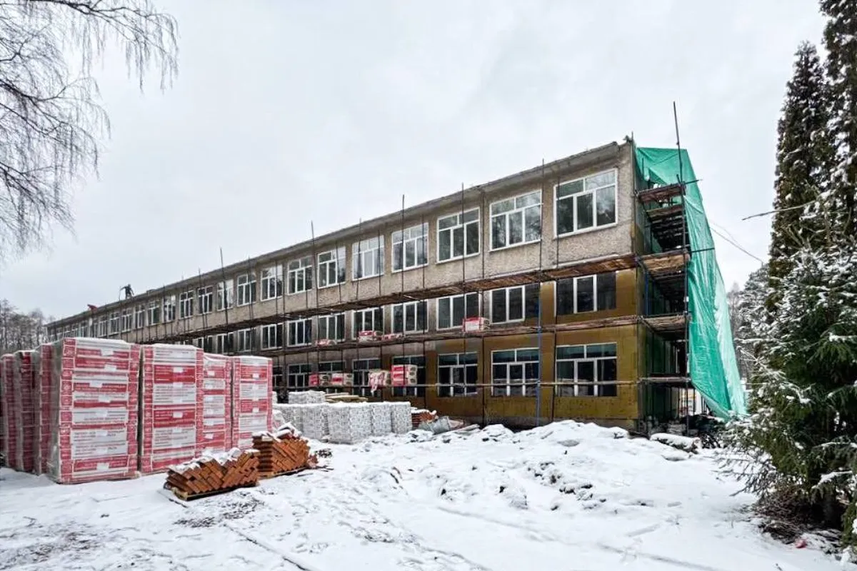 Школа №21 в Серкове городского округа Щелково достигла 31% готовности