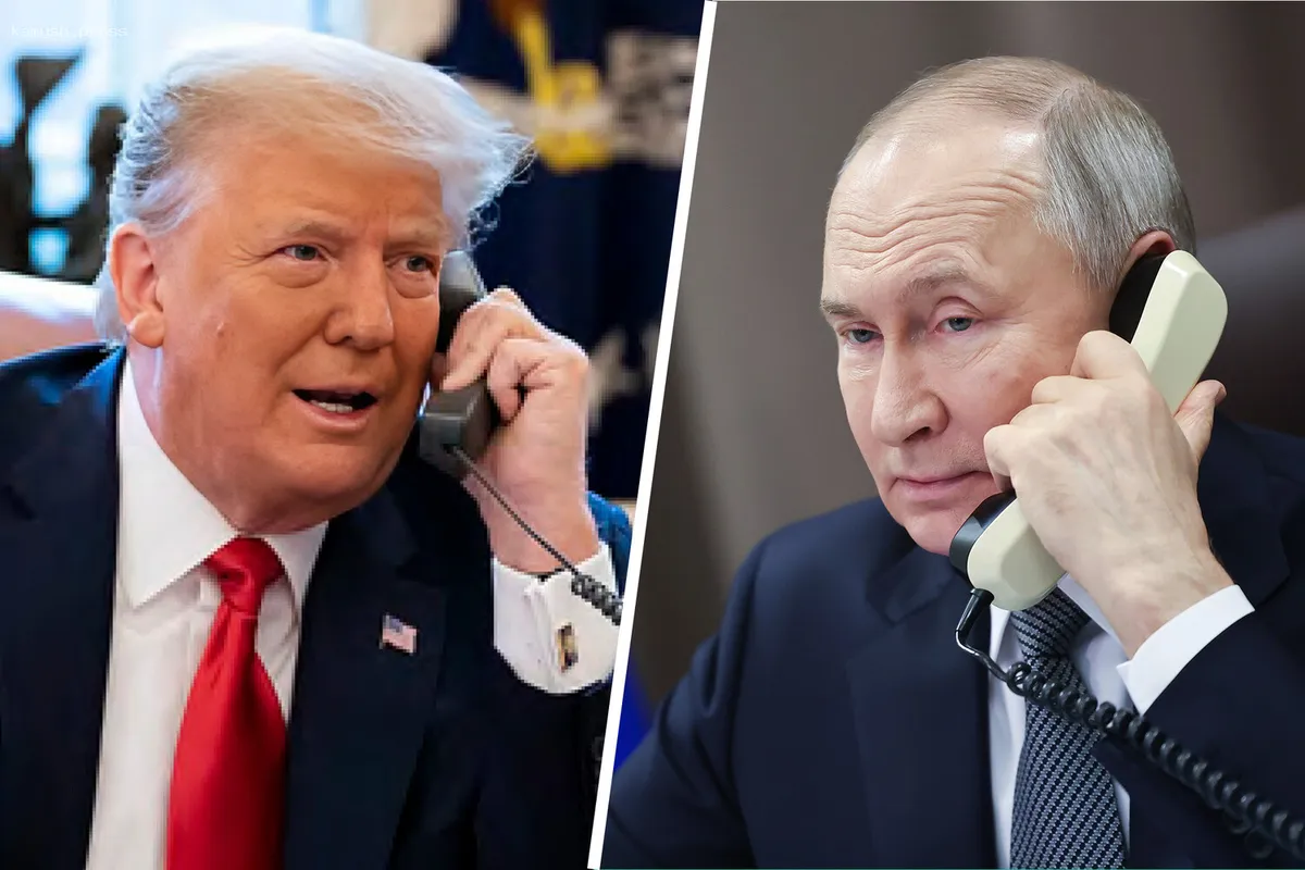 Белый дом сообщил о начале переговоров между Путиным и Трампом в 17:00 по московскому времени