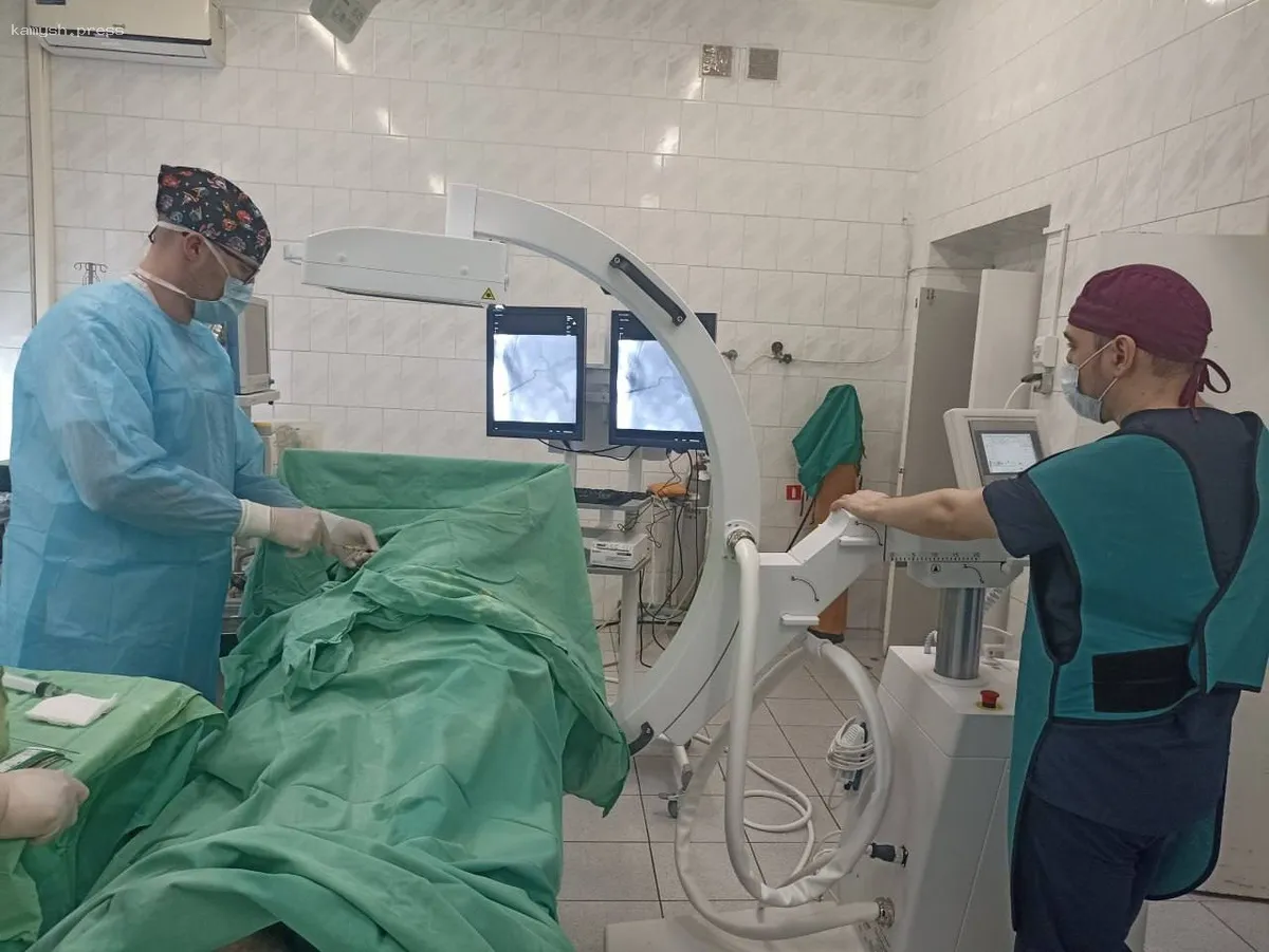 В Пушкинскую клиническую больницу поступило современное оборудование — С-дуги