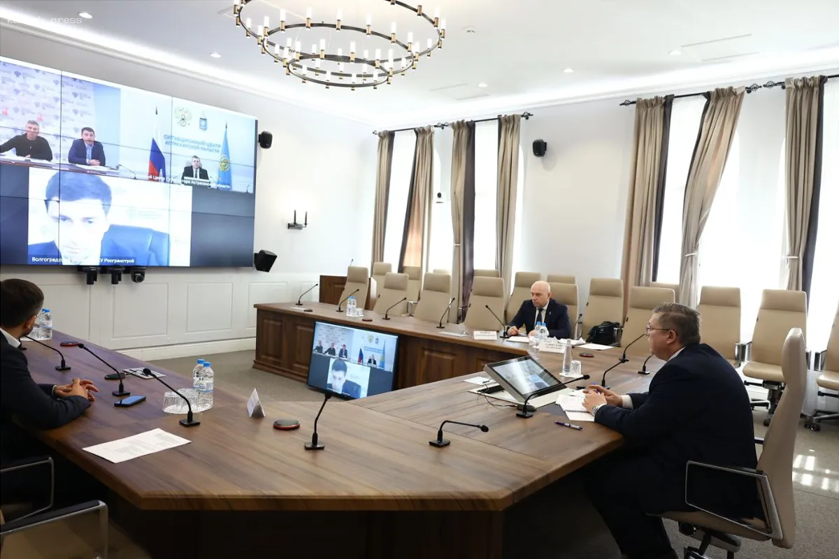 В Астраханской области завершена подготовка площадки для обновления пропускного пункта Караузек