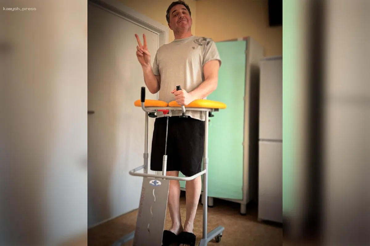 Максим Виторган продемонстрировал свой способ передвижения на ходунках