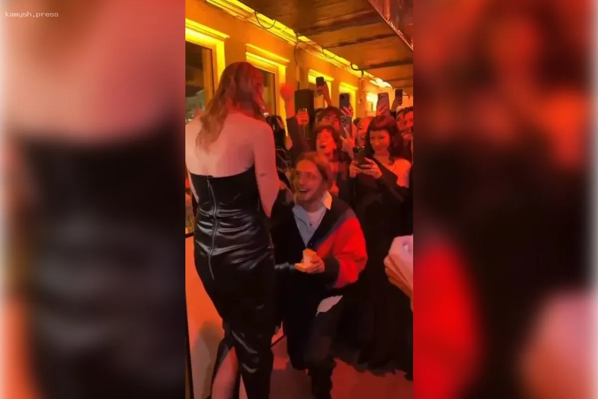 Актер Александр Горчилин предложил руку и сердце Марии Миногаровой на ее день рождения