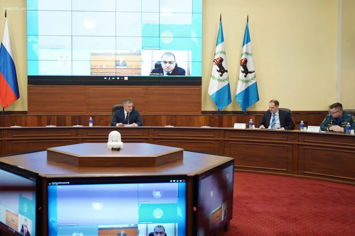 В Иркутской области обсудили меры по предотвращению природных чрезвычайных ситуаций