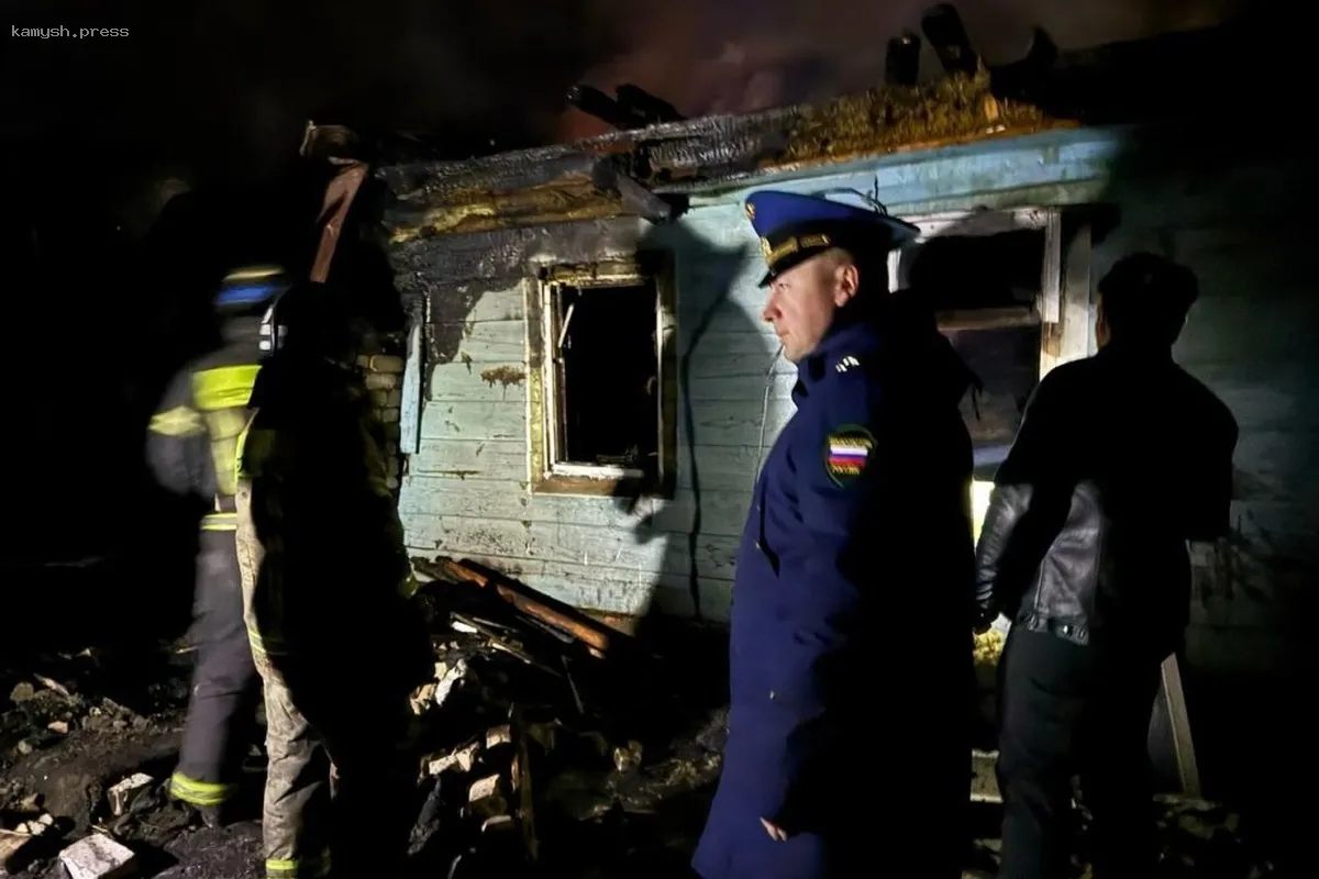 Пожар в Калужской области стал причиной гибели двух человек