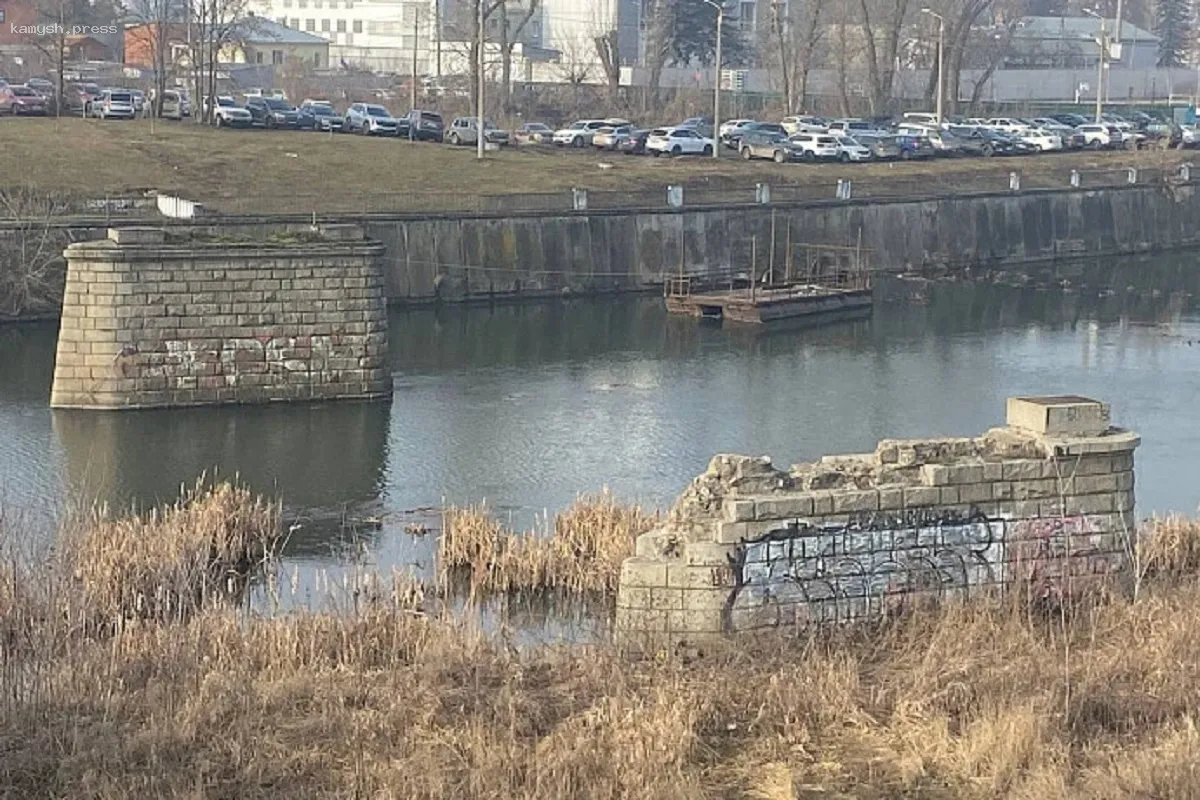 Установлены детали о руинах, скрывающихся в реке Упе