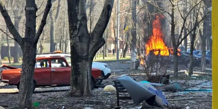 Городская военная администрация Херсона обновила информацию о пострадавших в результате обстрела (ВИДЕО)