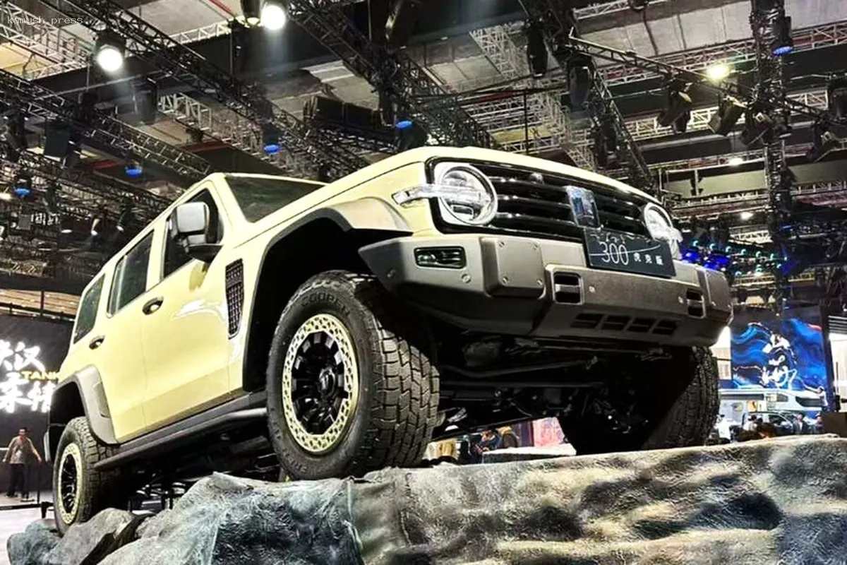 Tank представит новую модель, соперничающую с Jeep Wrangler в Шанхае