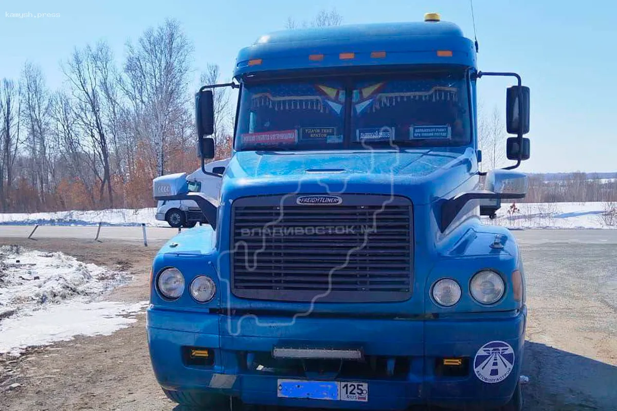 В Амурской области в кабине фуры найден повешенный шофёр