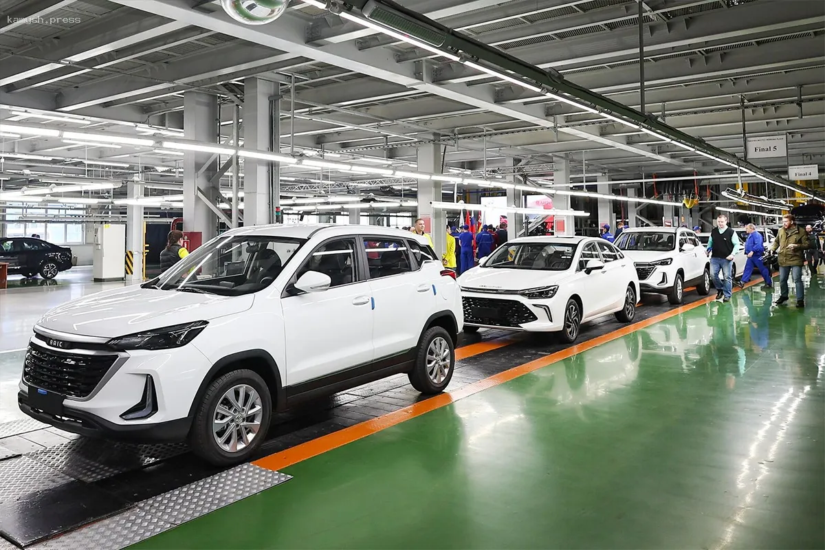 В России начался отзыв свыше 18 тысяч автомобилей марки BAIC