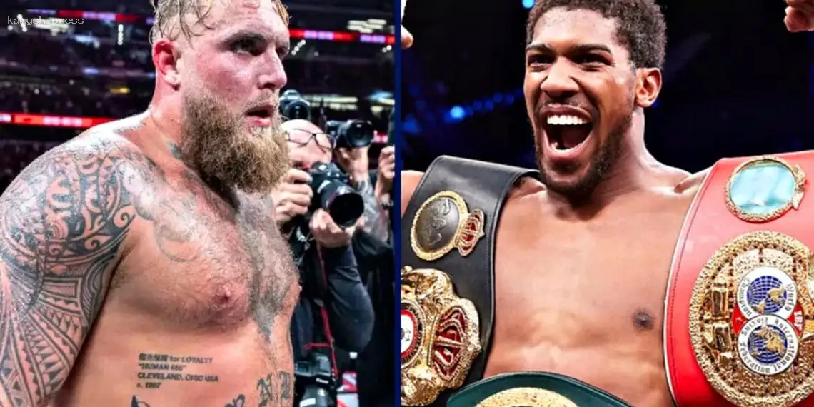 Джейк Пол объявил о битве с Энтони Джошуа