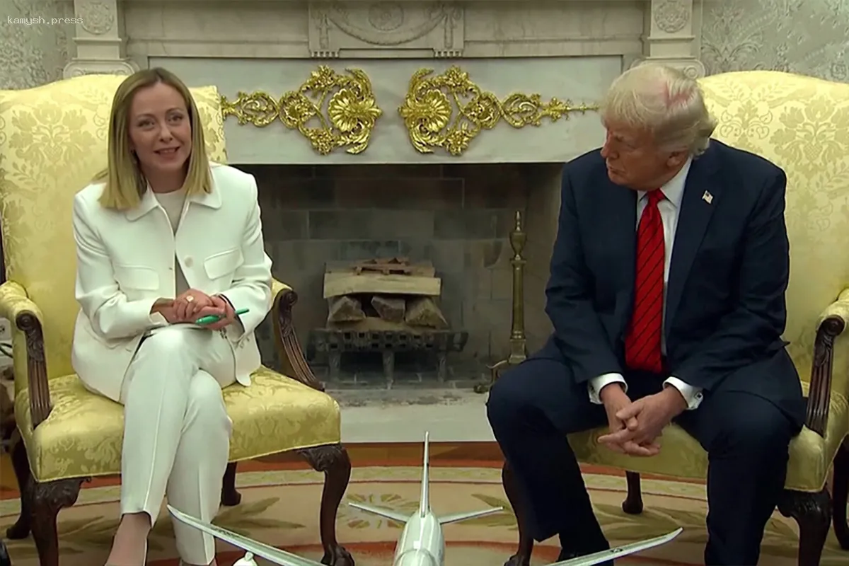 Мелони на встрече с Трампом объявила лозунг «Восстановим величие Запада»