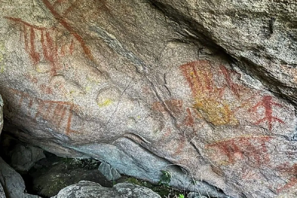 На территории бразильских джунглей найдены наскальные изображения возрастом 2000-3000 лет