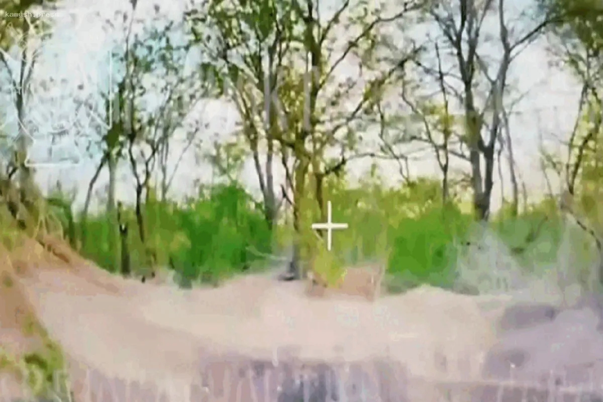 Российские военные показали кадры уничтожения «Адской молотилки»