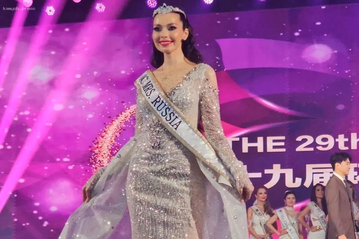 Нижегородка признана одной из самых привлекательных женщин мира на конкурсе Mrs. Globe