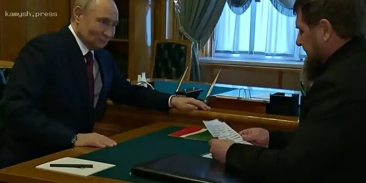 В ISW выяснили, почему Путин не принял отставку Кадырова с поста главы Чечни