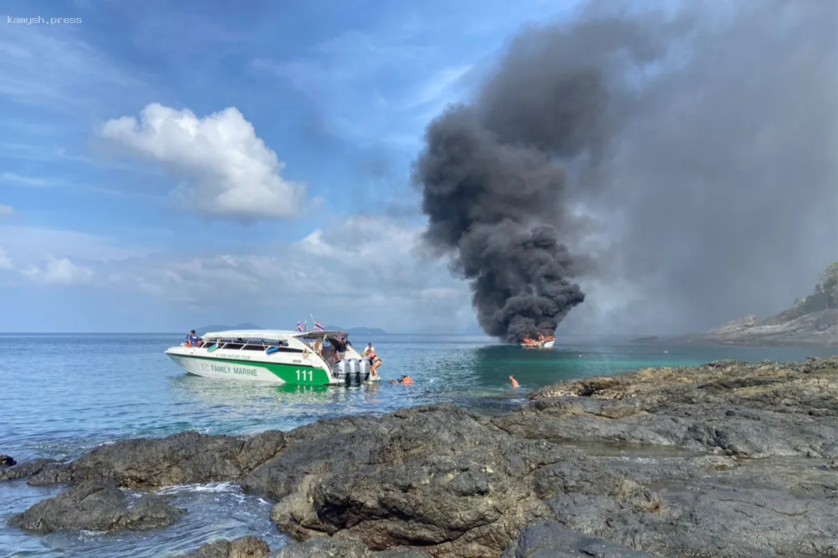 В Таиланде взорвался катер с российскими туристами